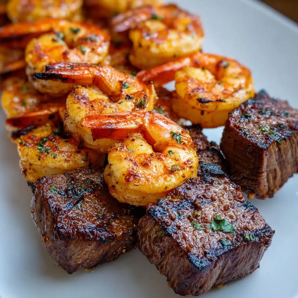 Steak and Shrimp Kabobs Recipe - Recipe Image