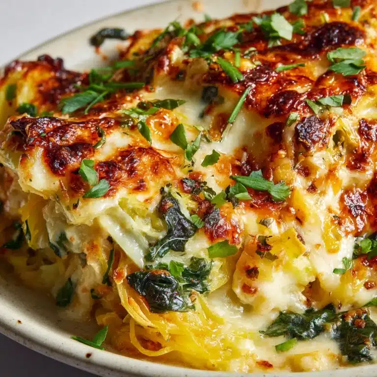 Baked Spaghetti Squash and Cheese Recipe
