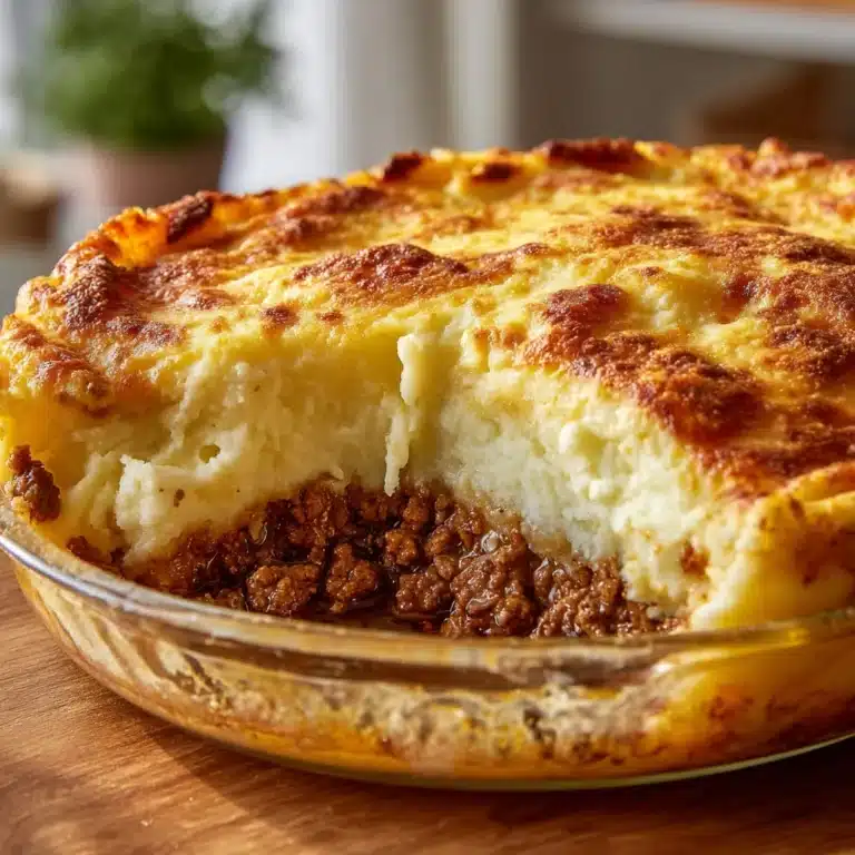 Cheddar Bay Ground Beef Cobbler Recipe