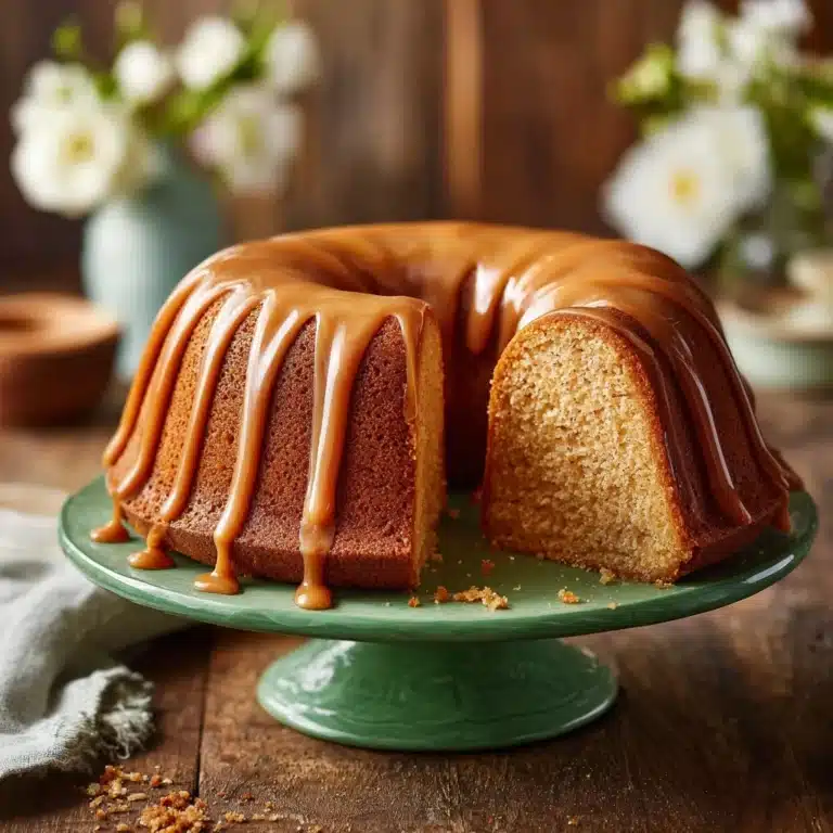 Brown Sugar Caramel Pound Cake Recipe