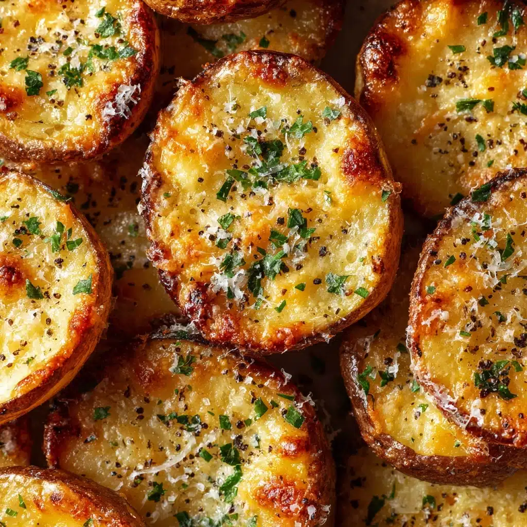 Mini Baked Parmesan Potato Rounds Recipe - Recipe Image