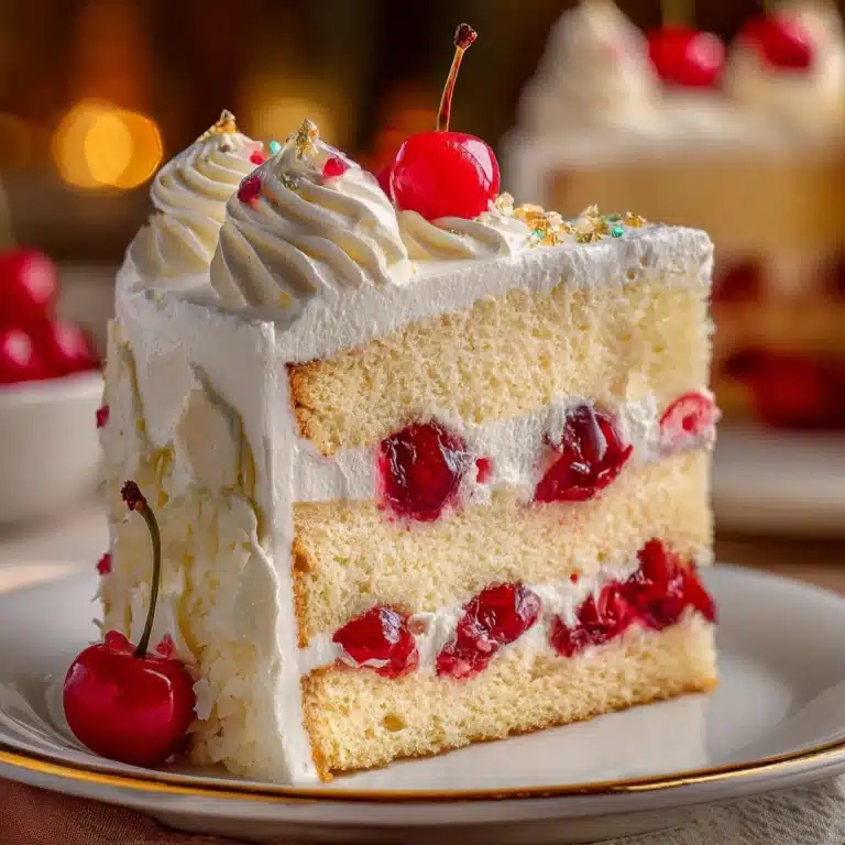 White Forest Cake Recipe