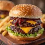 Teriyaki Parmesan Burgers Recipe