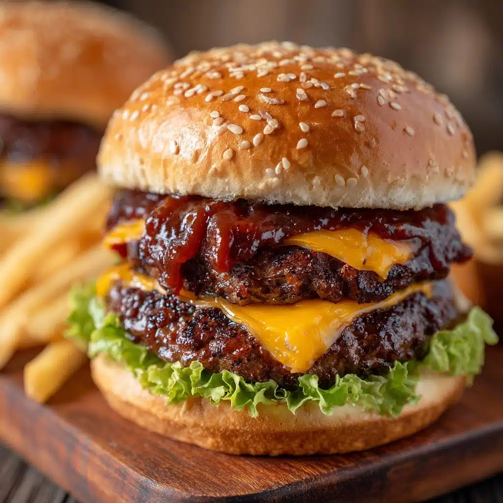 Teriyaki Parmesan Burgers Recipe