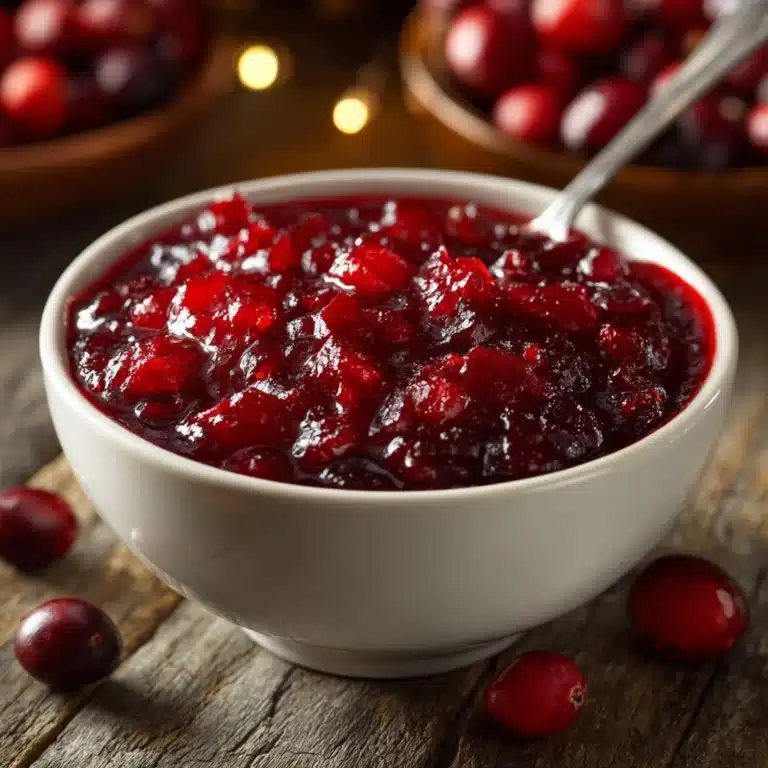 Easy Cranberry Sauce Recipe