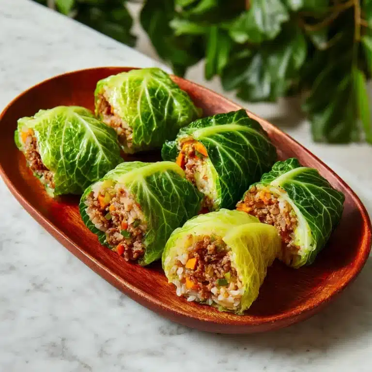 Italian Stuffed Cabbage Rolls Recipe