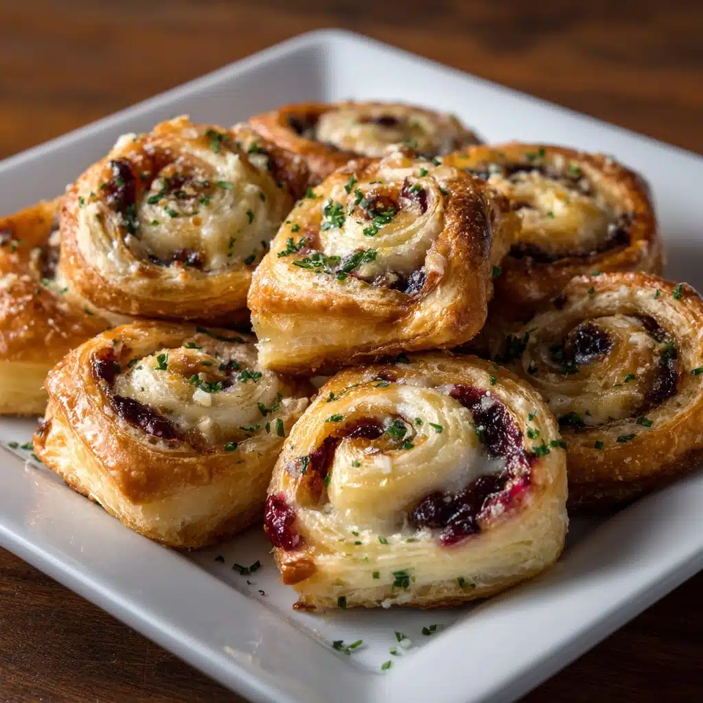 Cranberry Feta Pinwheels Recipe - Recipe Image