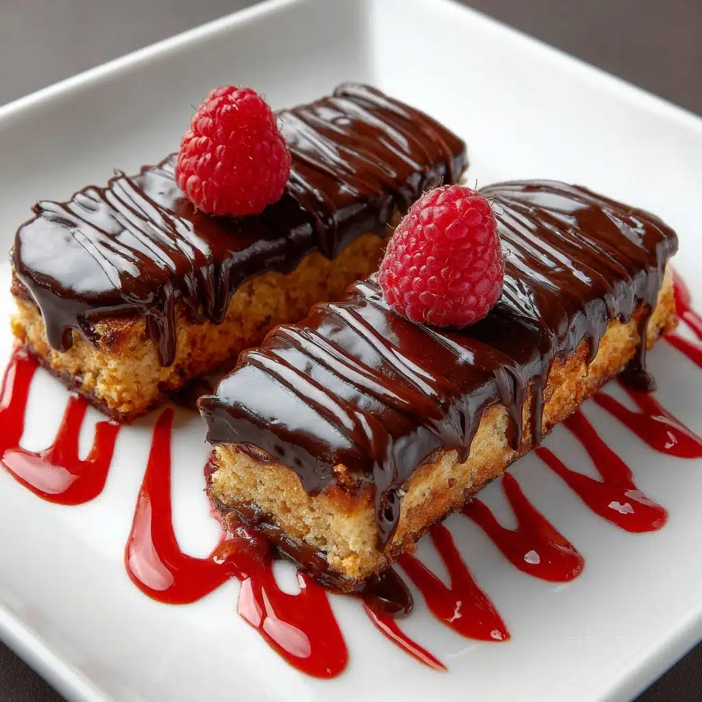 Chocolate Fudge Pop Tarts with Raspberry Glaze Recipe