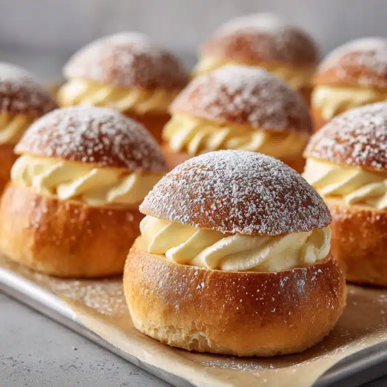 Maritozzi (Italian Cream Buns) Recipe