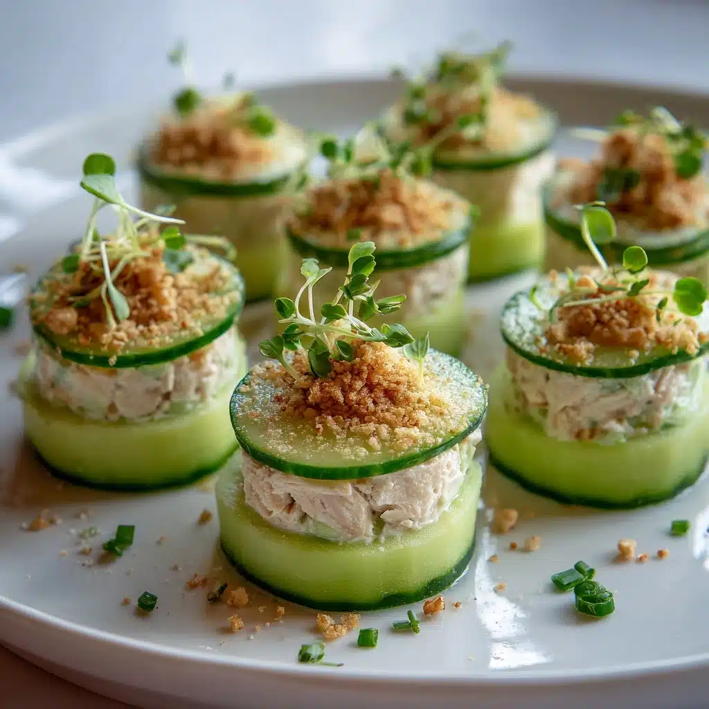 Tuna Cucumber Bites Recipe - Recipe Image