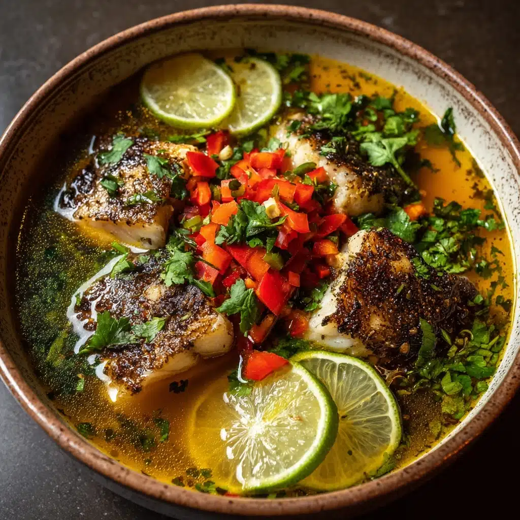 Coconut Lime Fish Soup Recipe - Recipe Image