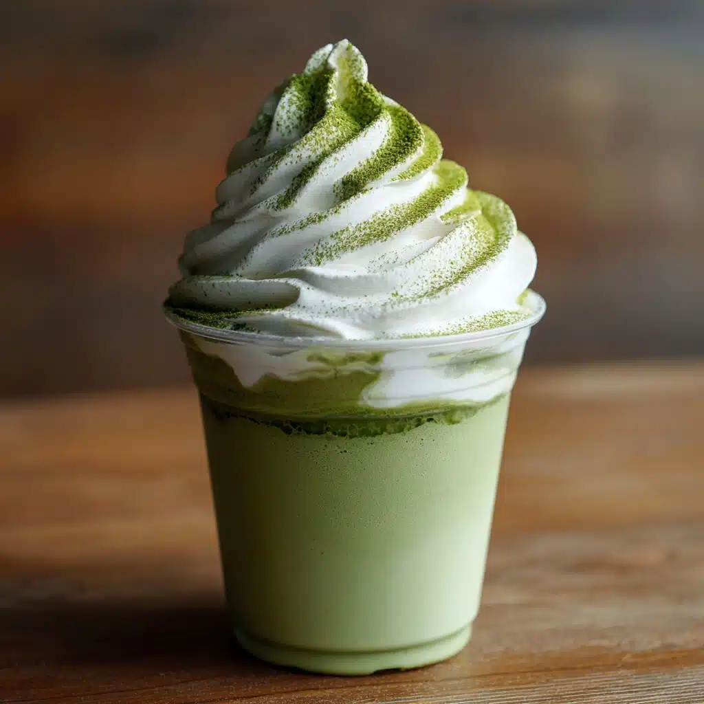 Creamy Matcha Frappe Recipe - Recipe Image