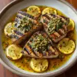 Seared Tuna Steaks with Lemon, Caper, and Parsley Butter: An Incredible Ultimate Recipe