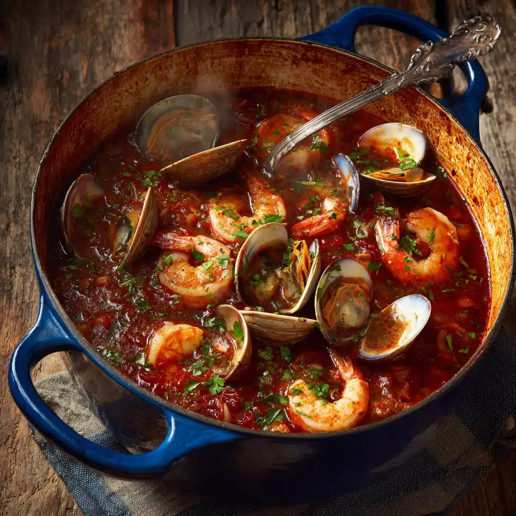 Authentic San Francisco Cioppino Seafood Stew: An Amazing Ultimate Recipe - Recipe Image