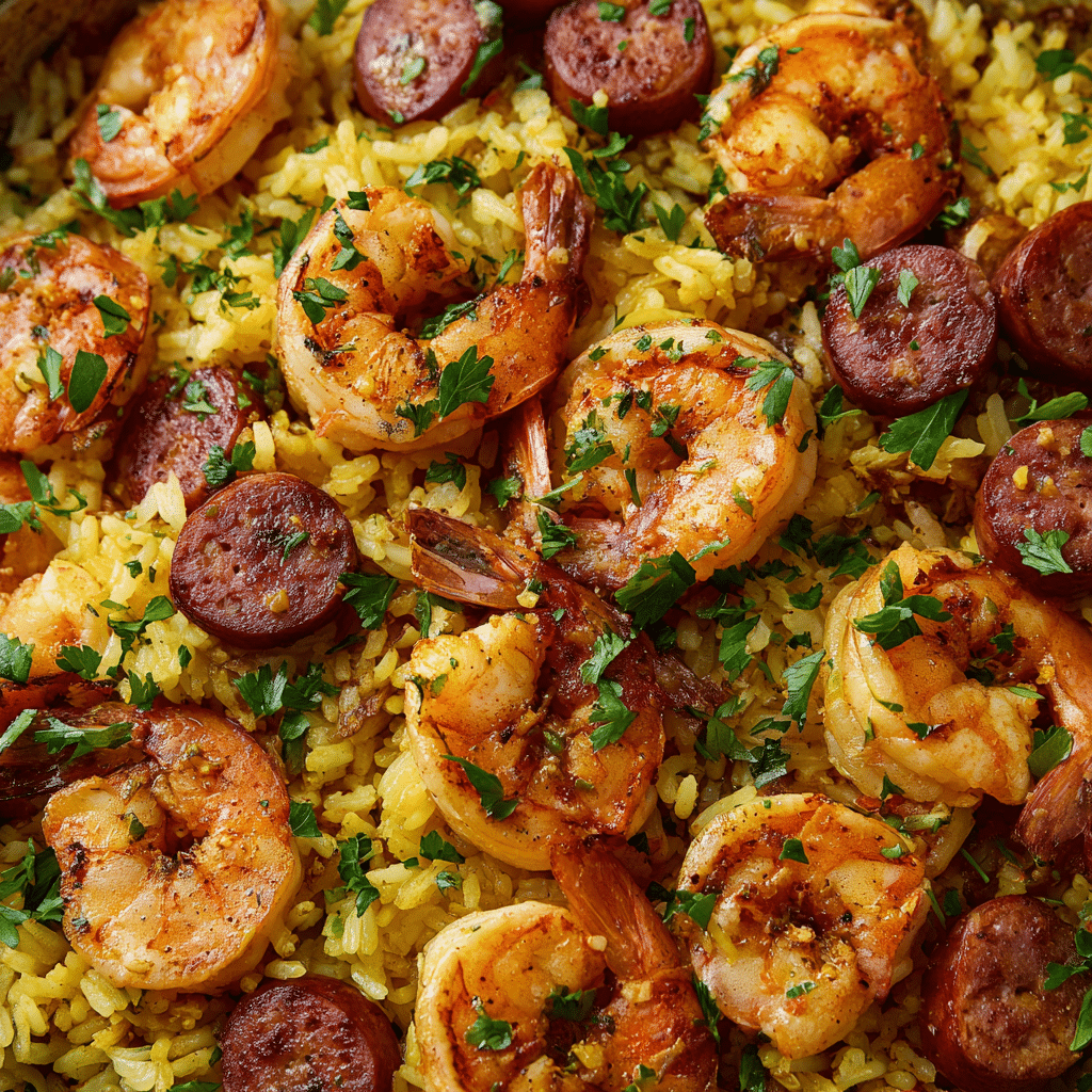 Quick One-Pot Seafood Rice: An Amazing Ultimate Recipe - Recipe Image