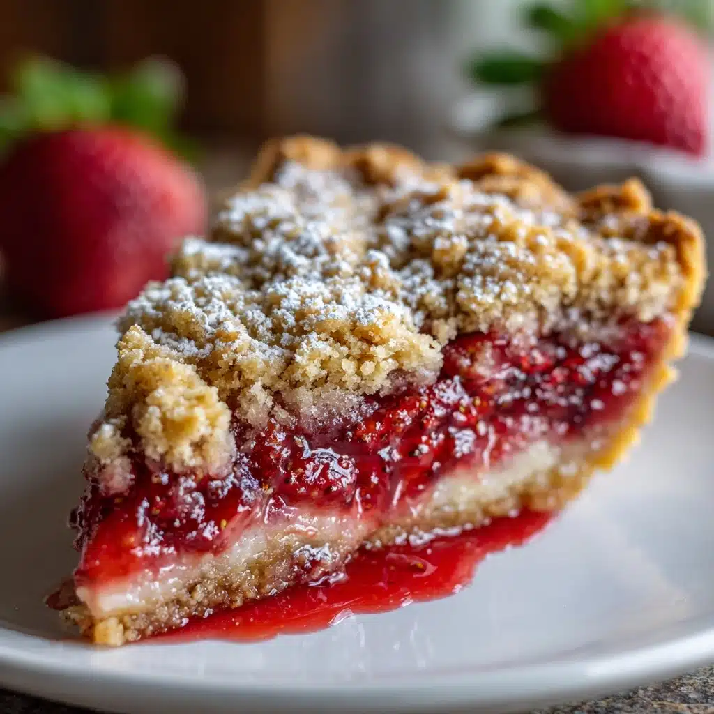 Strawberry Rhubarb Cobbler Recipe - Recipe Image