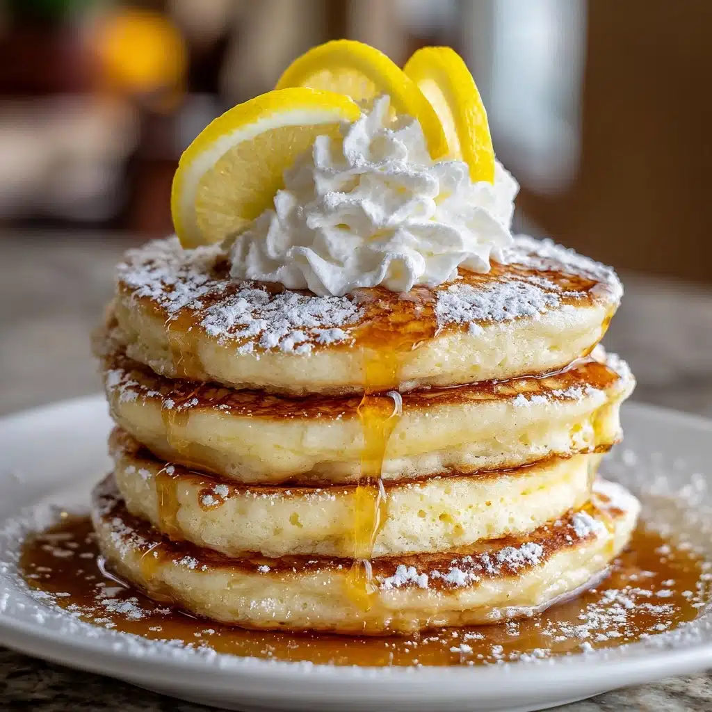 Lemon Ricotta Pancakes Recipe for Brunch Bliss Recipe - Recipe Image
