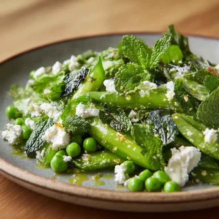 Spring Pea and Mint Salad Recipe