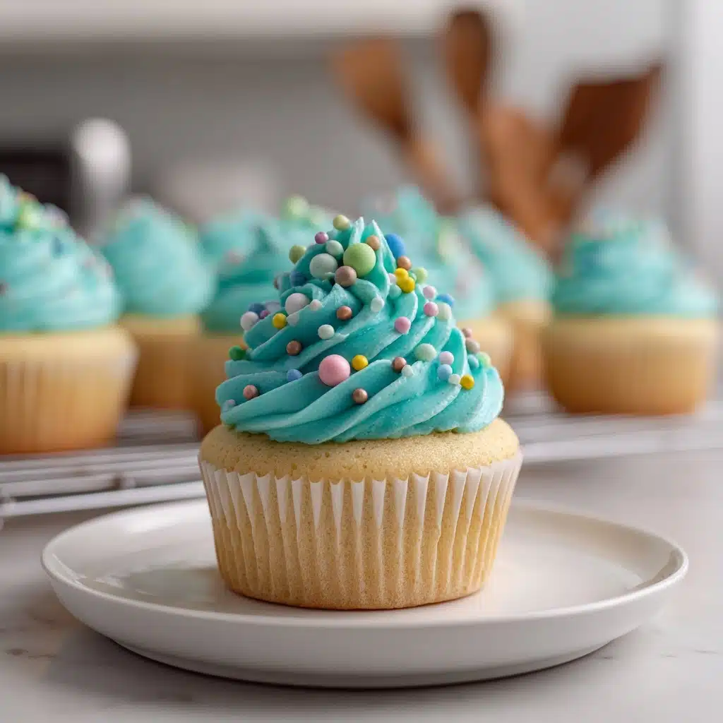Robin’s Egg Cupcakes: A Whimsical Delight Recipe - Recipe Image