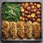 Parmesan Crusted Chicken Sheet Pan Recipe