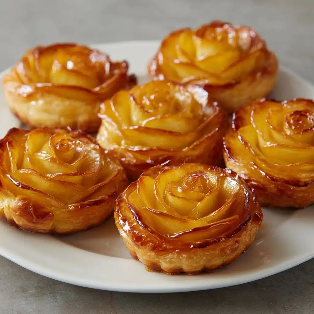 Peach Pie Cruffins Recipe - Recipe Image
