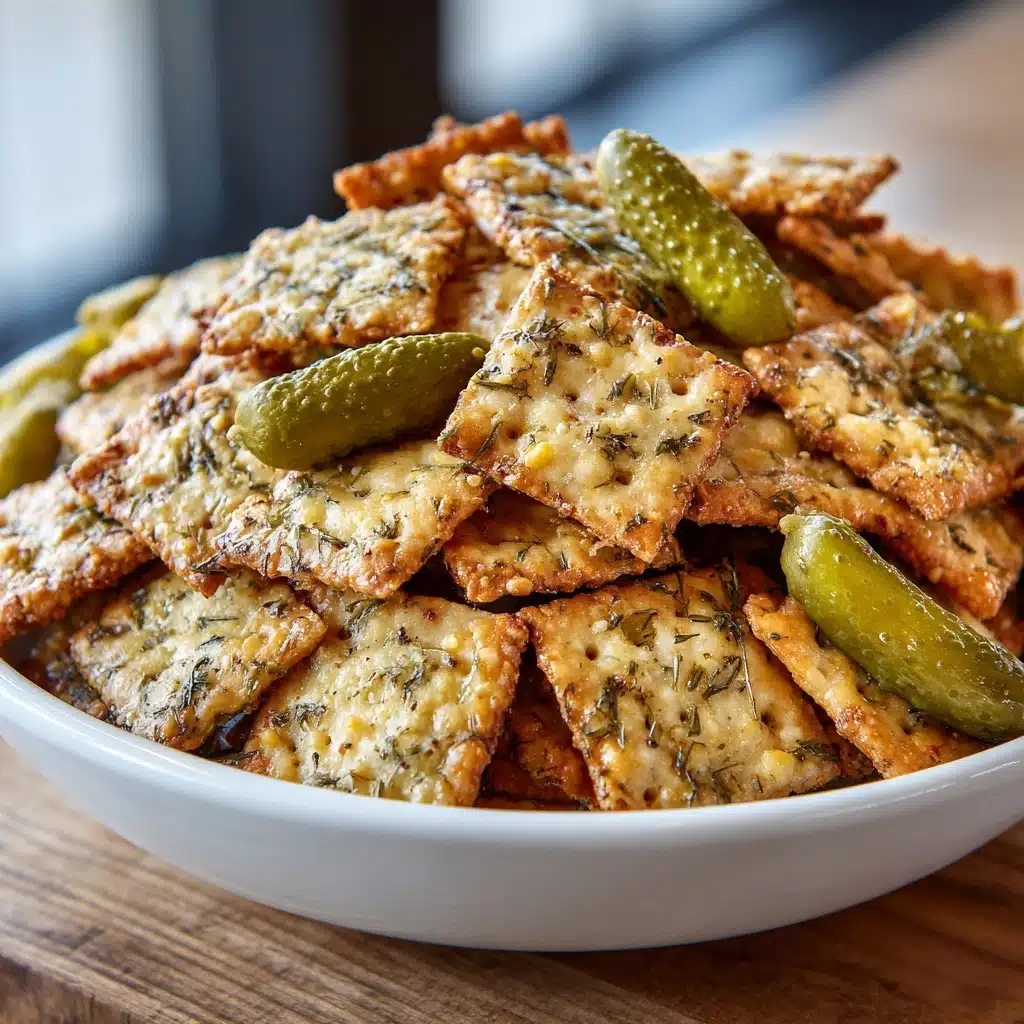 Dill Pickle Chex Mix Recipe - Recipe Image
