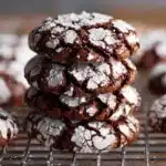 Espresso Chocolate Crinkle Cookies Recipe