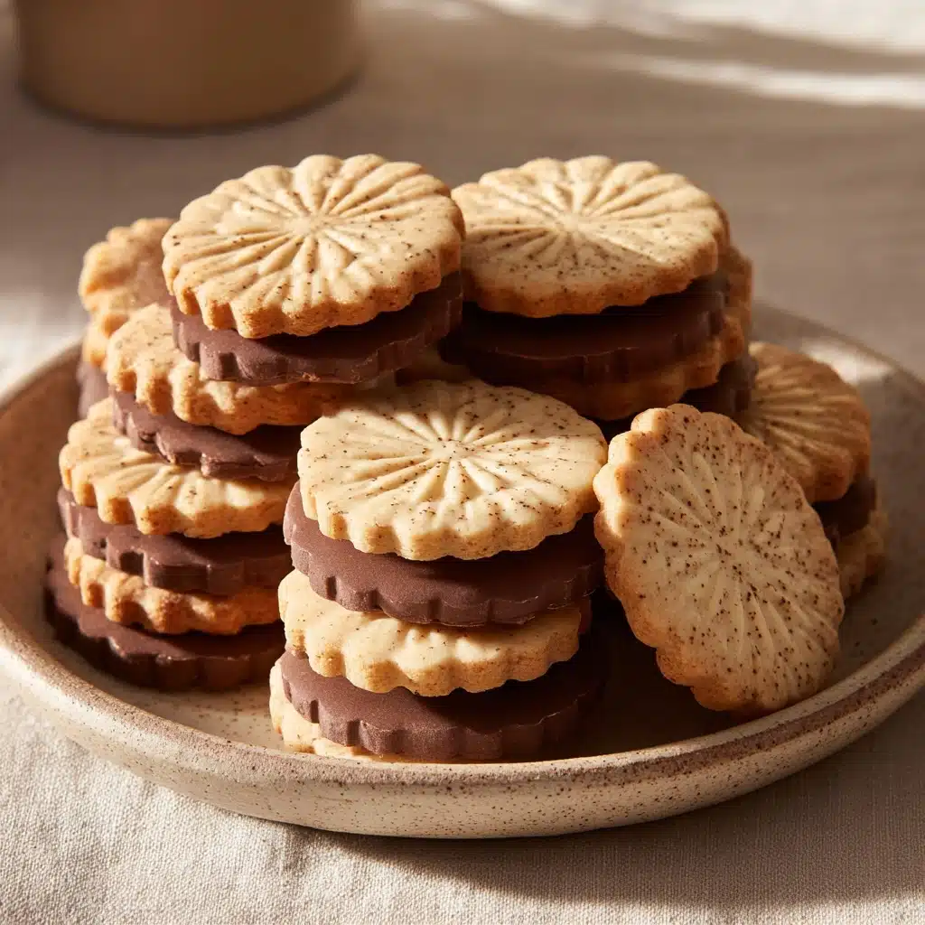 Espresso Shortbread Cookies Recipe - Recipe Image