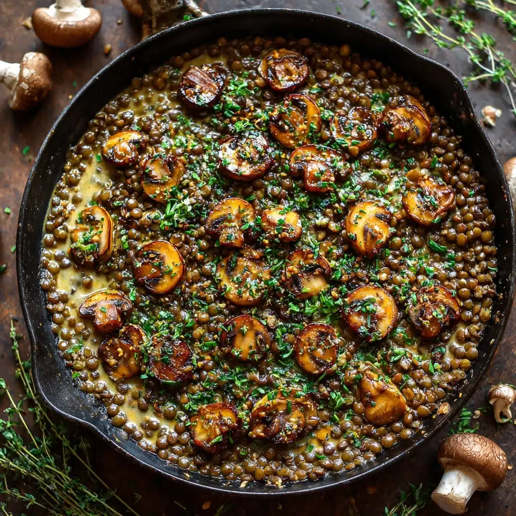 Lentil Mushroom Stroganoff: A Hearty Vegetarian Delight Recipe - Recipe Image