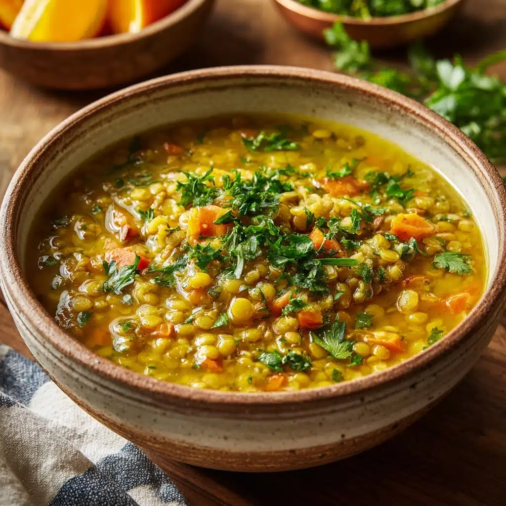 One-Pot Golden Lentil Soup Recipe - Recipe Image