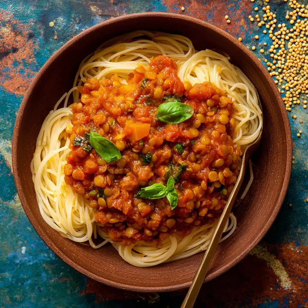 Red Lentil Pasta Sauce Recipe - Recipe Image