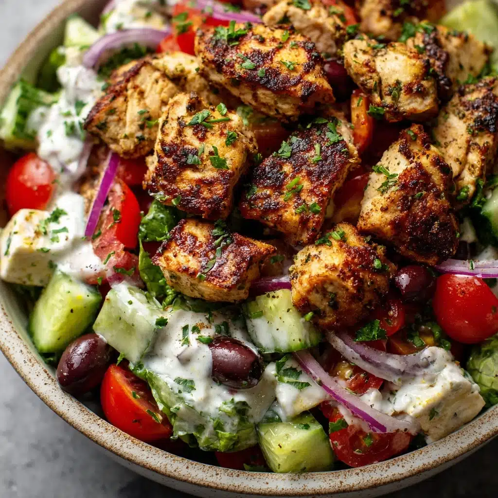 Mediterranean Chicken Salad Recipe - Recipe Image