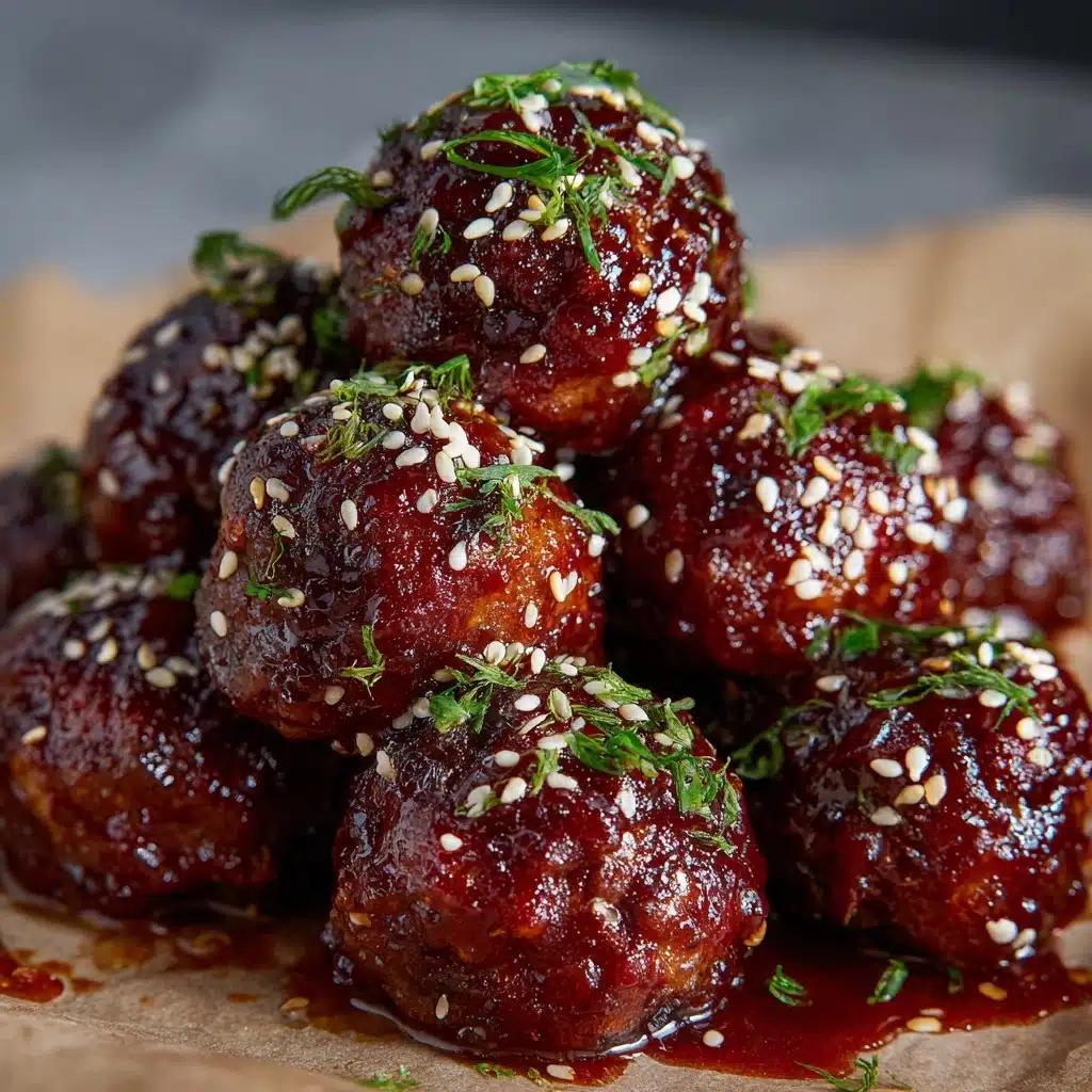 Korean BBQ Meatballs Recipe