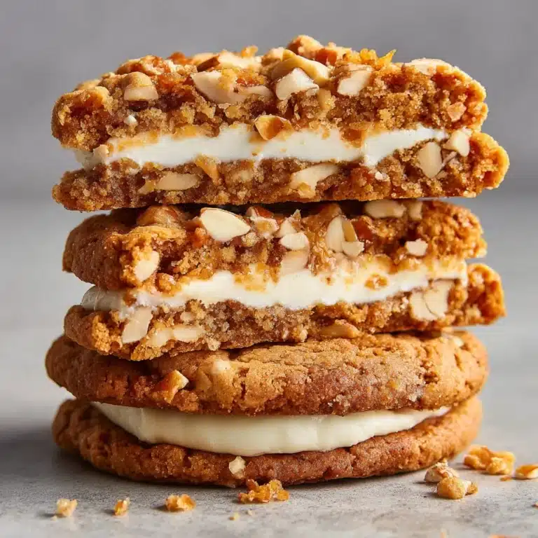 Carrot Cake Cookies Stuffed with Cream Cheese Recipe