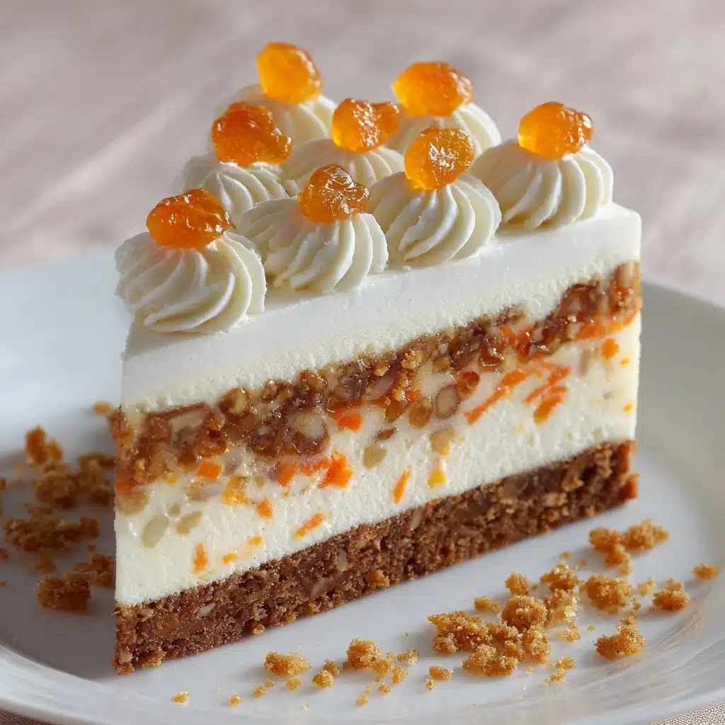 Carrot Cake Cheesecake Recipe - Recipe Image