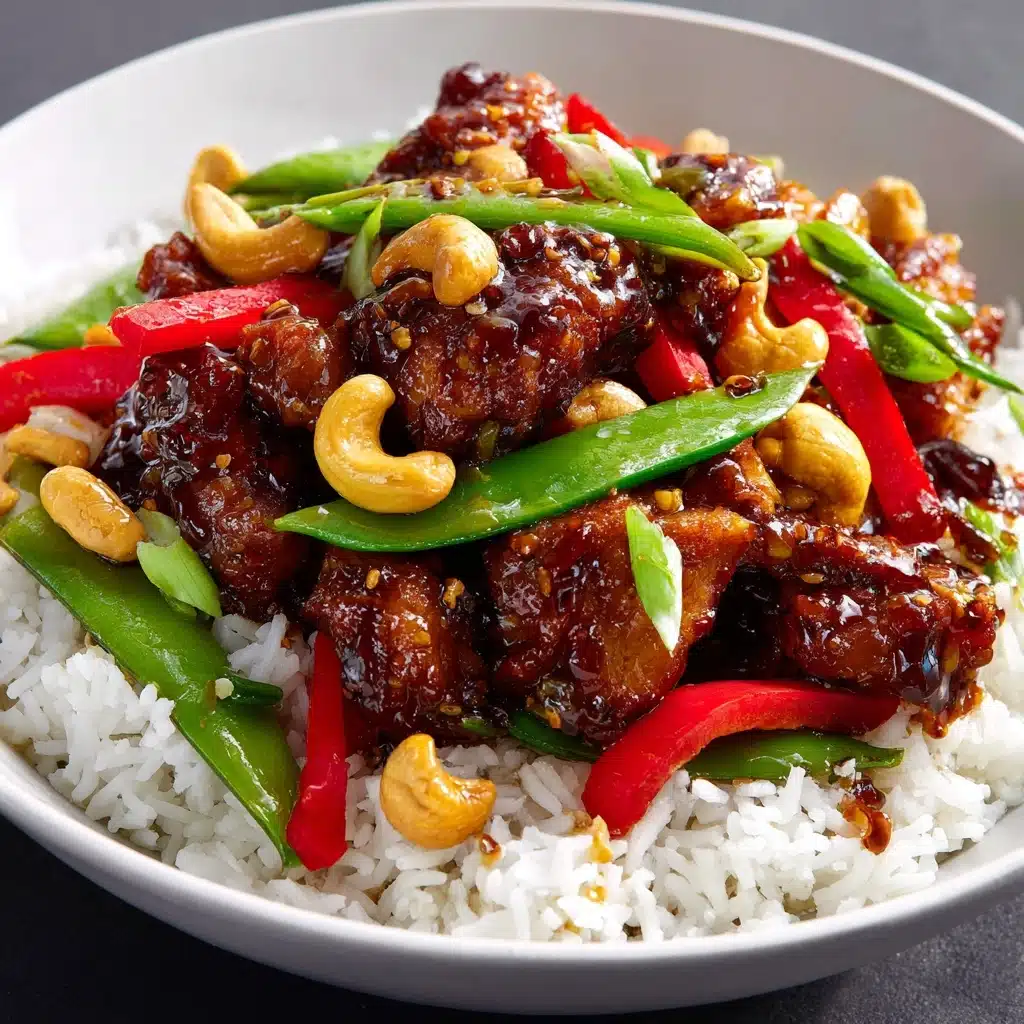 Cashew Chicken Stir-Fry Recipe - Recipe Image