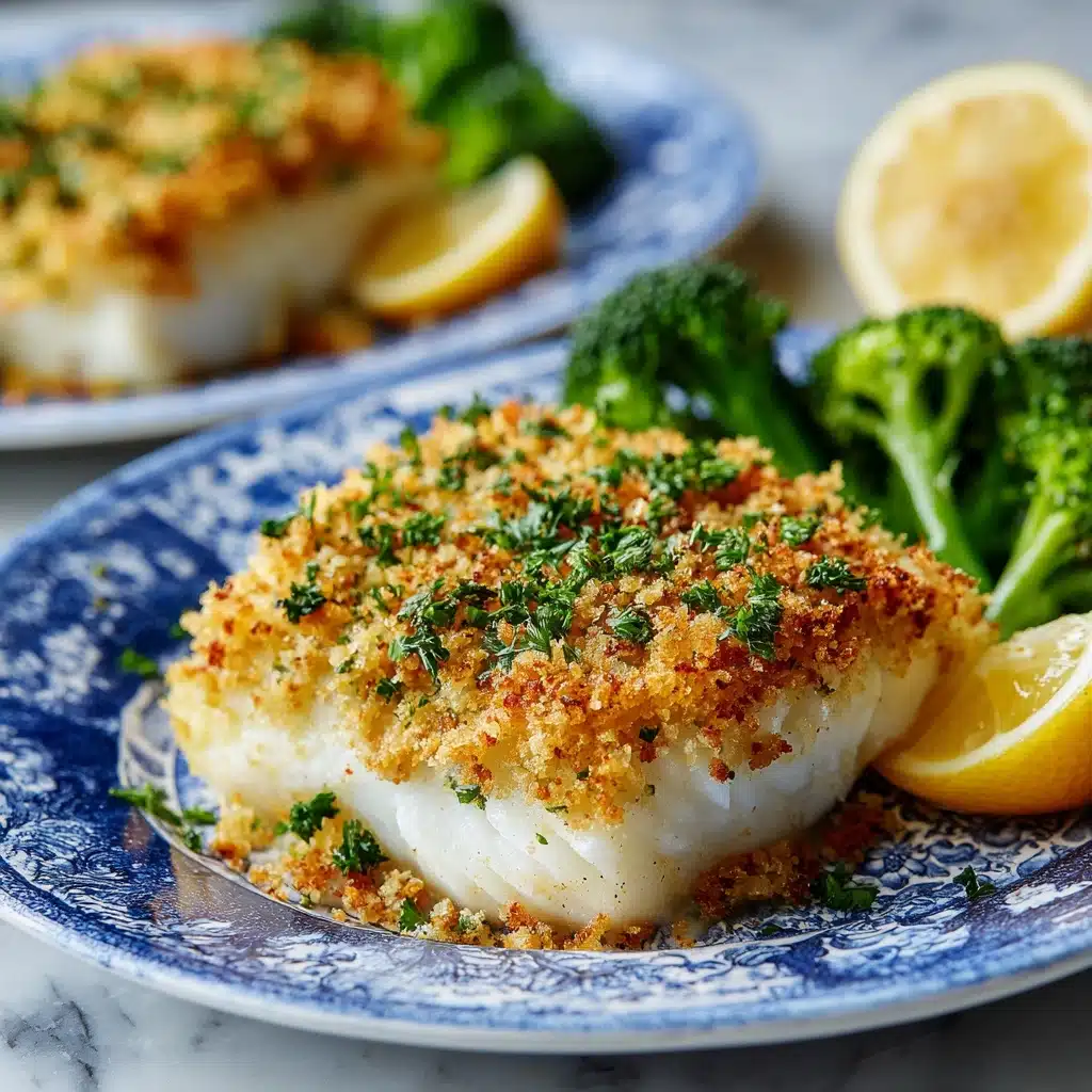 Parmesan Crusted Cod Recipe - Recipe Image