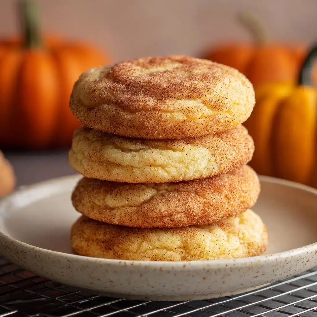 Brown Butter Pumpkin Snickerdoodle Cookies Recipe - Recipe Image