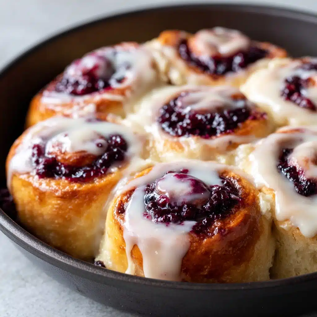 Blueberry Cinnamon Rolls Recipe - Recipe Image