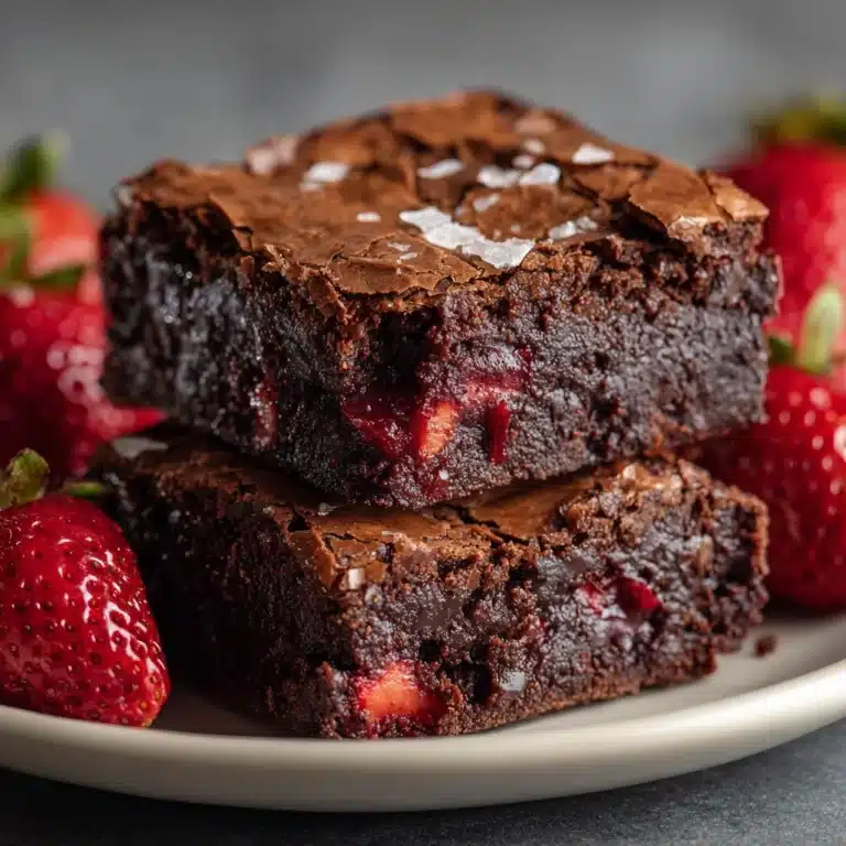 Strawberry Brownies Recipe