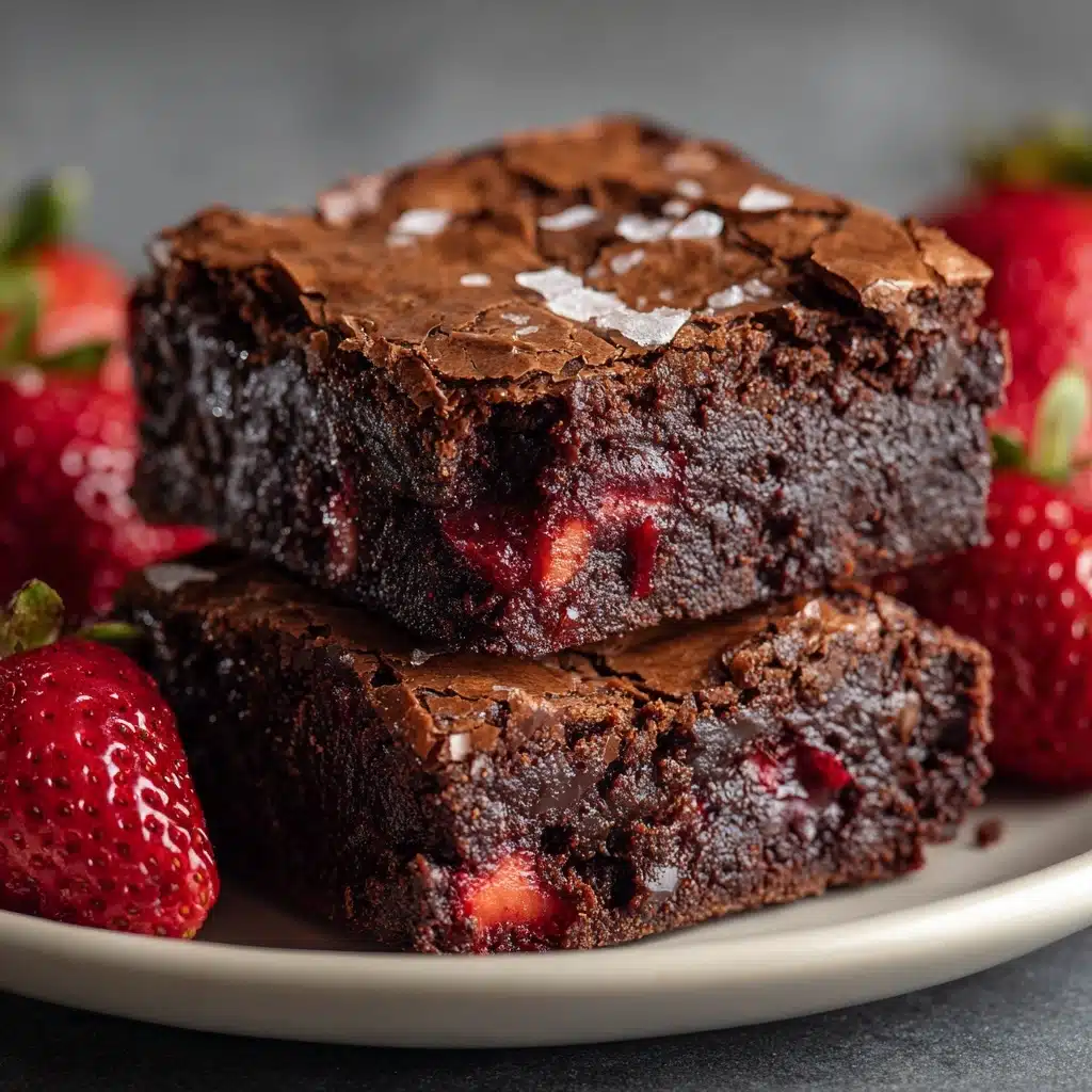 Strawberry Brownies Recipe