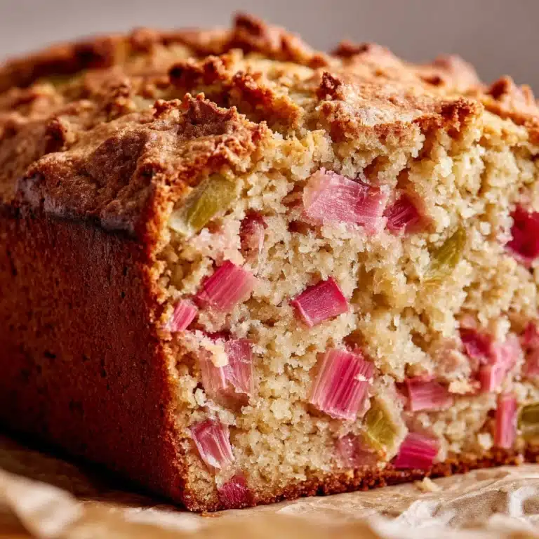 Rhubarb Bread Recipe