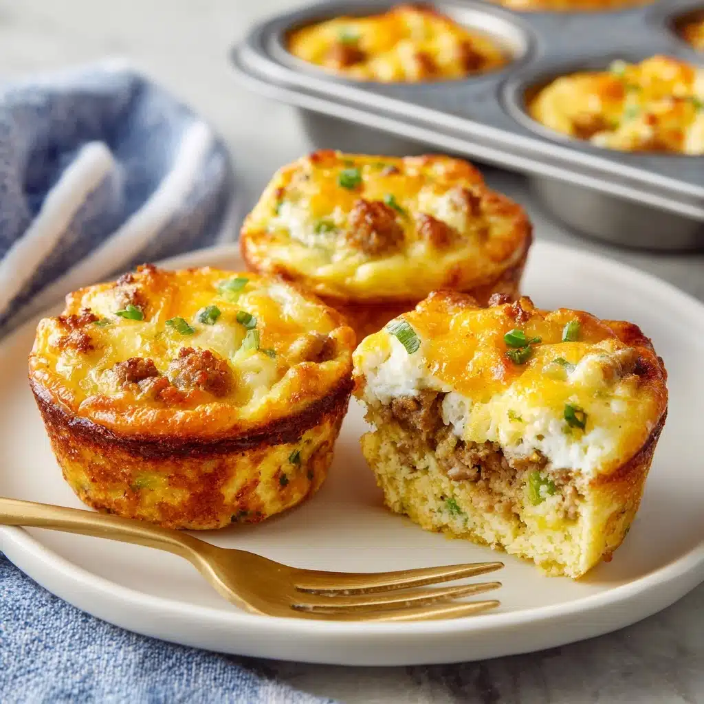 Sausage Egg Muffins (Easy Make-Ahead Breakfast!) Recipe - Recipe Image