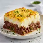 Meatloaf with Mashed Potatoes and Cheese Recipe