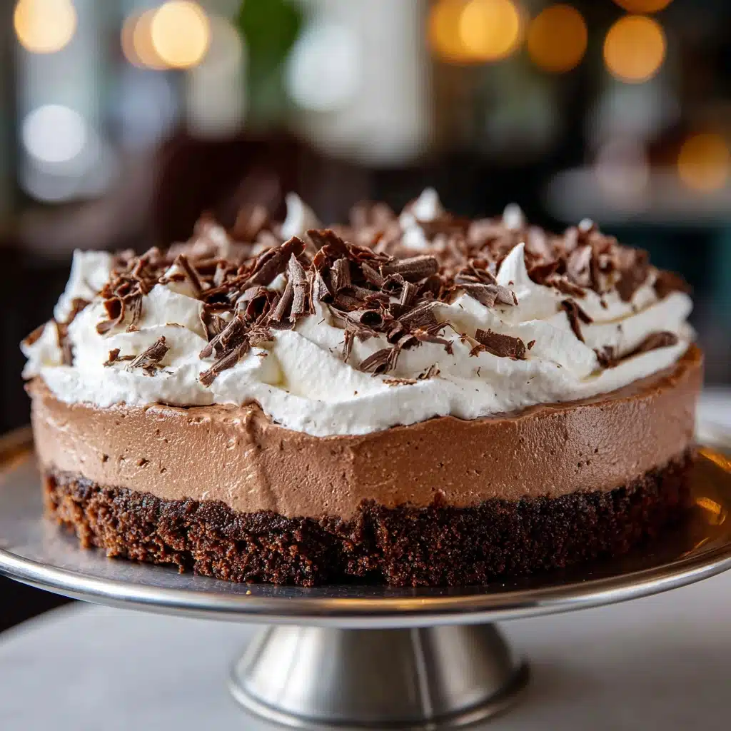Chocolate Mousse Pie Recipe