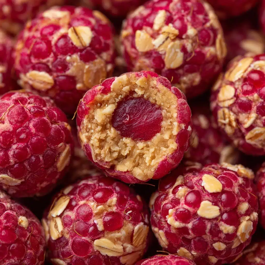 Raspberry Almond Energy Bites Recipe - Recipe Image