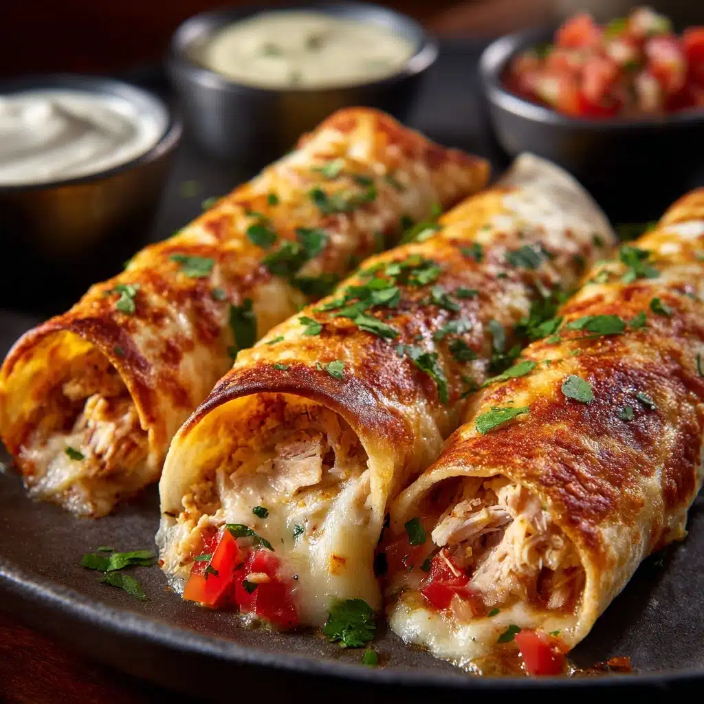 Baked Chicken Chimichangas: Easy and Delicious Recipe