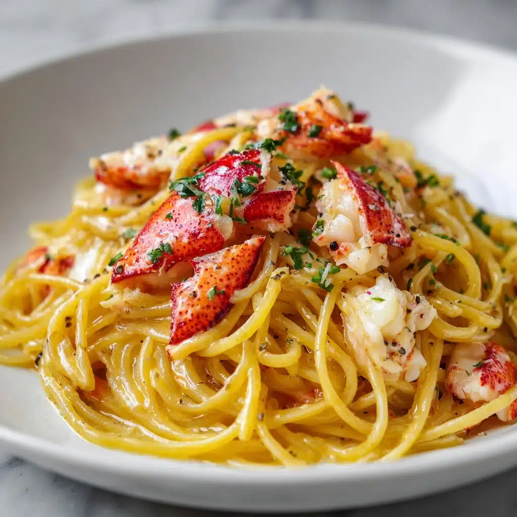 Buttered Lobster Pasta Recipe - Recipe Image