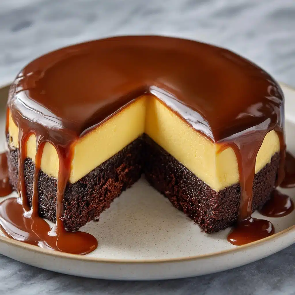 The Sweetest Twist: Magic Melt Chocoflan Recipe