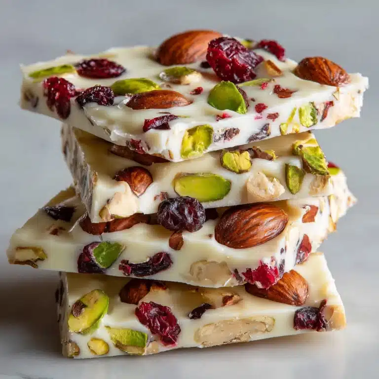 Delightful Pistachio Cranberry Bark Recipe